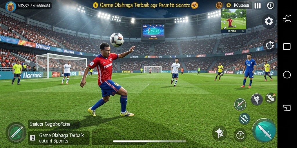 Tampilan utama gameplay 93337 yang mendebarkan dan kompetitif.