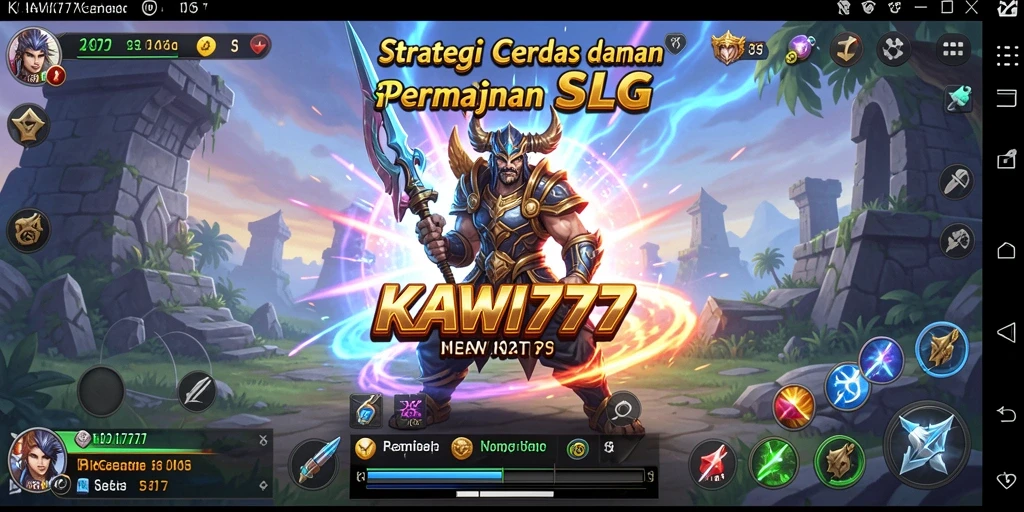 Tampilan gameplay menarik dengan strategi mendalam.