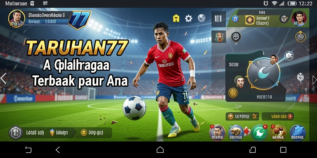 Screenshot TARUHAN77 menunjukkan pengalaman taruhan mendebarkan.