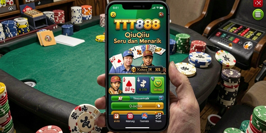 Gameplay TTT888 yang seru dalam permainan QiuQiu.